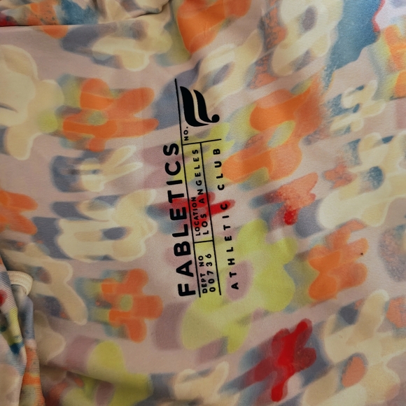 Fabletics Colorful Abstract Tank Top - Picture 7 of 7